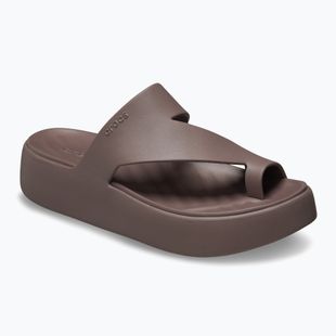В'єтнамки жіночі Crocs Getaway Platform Toe Loop truffle