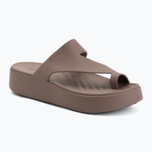 В'єтнамки жіночі Crocs Getaway Platform Toe Loop truffle