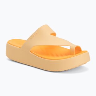 В'єтнамки жіночі Crocs Getaway Platform Toe Loop golden hour