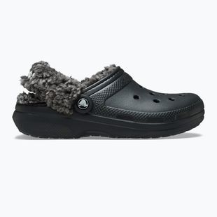 Шльопанці Crocs Classic Fleece Lined black