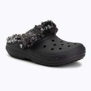 Шльопанці Crocs Classic Fleece Lined black