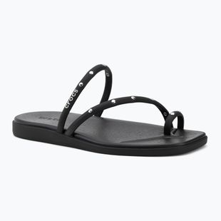 Шльопанці жіночі Crocs Miami Studded Toe Loop black