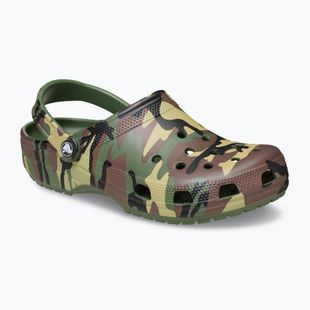 Шльопанці Crocs Classic Camouflage army green/multi