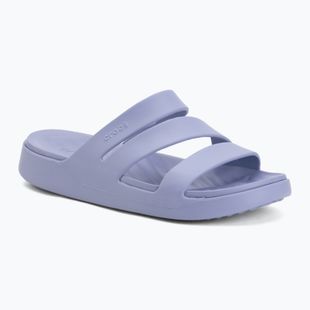 Шльопанці жіночі Crocs Getaway Strappy blue haze