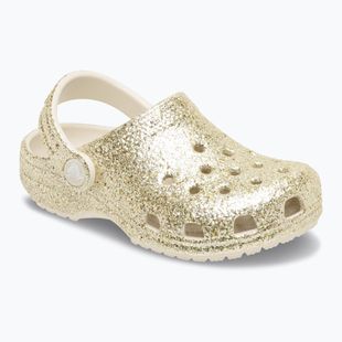 Шльопанці дитячі Crocs Classic Chunky Glitter 211940 sandstone