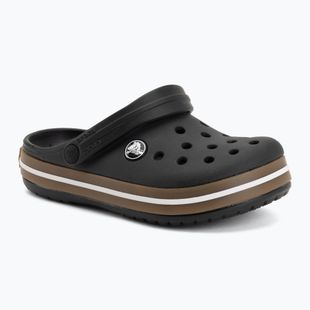Шльопанці дитячі Crocs Crocband Gum black