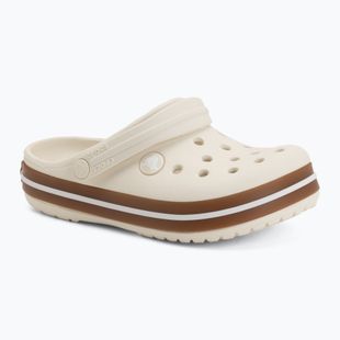 Шльопанці дитячі Crocs Crocband Gum summit white