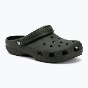 Шльопанці Crocs Classic army green