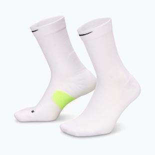 Шкарпетки Nike Running Midweight Crew white/volt/black