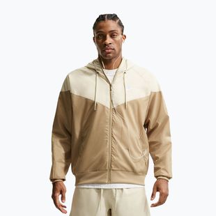 Куртка чоловіча Nike Sportswear Windrunner parachute beige/light khaki/white