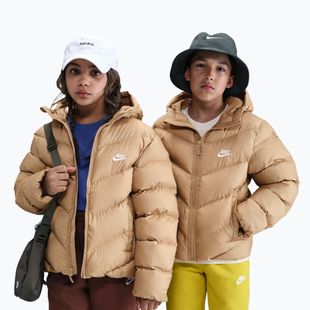 Куртка утеплена дитяча Nike Sportswear All Day Play hemp/white