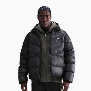 Пуховик чоловічий Nike Windrunner black/black/white