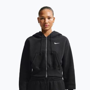 Кофта жіноча  Nike Sportswear Phoenix Fleece Loose Full-Zip black/sail
