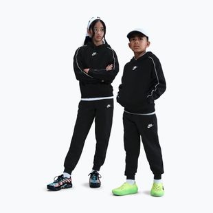 Дитячий спортивний костюм Nike Sportswear Club Fleece Hooded black/black/white/white