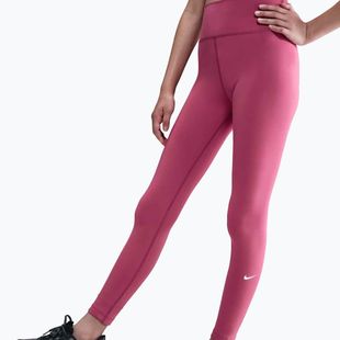 Легінси дитячі Nike One Dri-Fit High-Waisted sweet beet/white