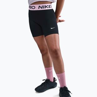 Шорти дитячі Nike Pro Dri-Fit 5" black/med soft pink/white