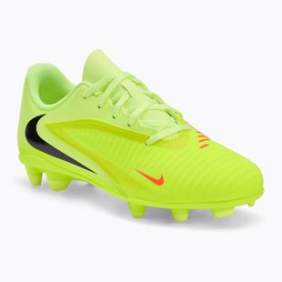 Кросівки футбольні дитячі Nike Phantom 6 Low Club MG hyper crimson/limelight/black