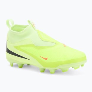 Кросівки футбольні дитячі Nike Jr. Phantom 6 High Academy FG/MG hyper crimson/limelight/black