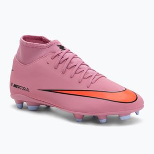 Кросівки футбольні чоловічі Nike Mercurial Superfly 10 Club FG/MG magic flamingo/black/total crimson