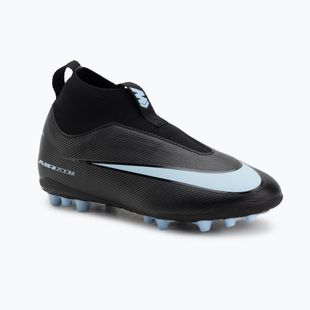 Кросівки футбольні дитячі Nike Mercurial Superfly 10 Academy AG black/ice blue