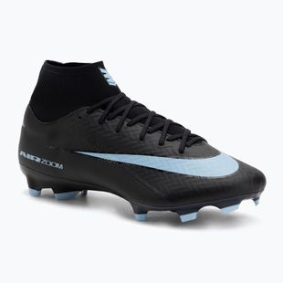Кросівки футбольні чоловічі Nike Mercurial Superfly 10 Academy MG black/ice blue