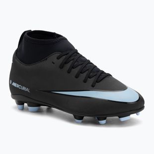 Кросівки футбольні дитячі Nike Mercurial Superfly 10 Club FG/MG black/ice blue