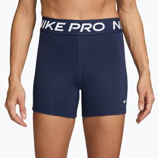 Шорти для тренувань жіночі Nike Pro 365 5" midnight navy/white