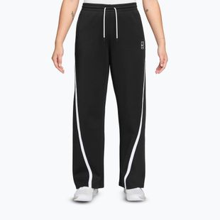 Штани тенісні жіночі Nike Advantage Dri-Fit Mid-Rise black/white