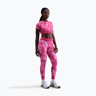 Легінси для тренувань жіночі Nike Pro Mid-Rise 7/8 rush pink/pink foam/white