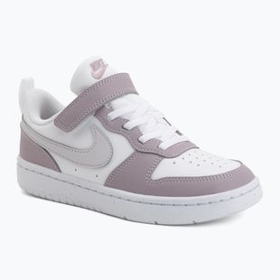 Взуття дитяче Nike Court Borough Low Recraft white/plum fog/white/venice