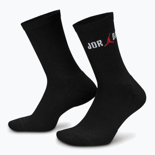 Шкарпетки  Jordan Everyday Crew 1 pair black/white/university red