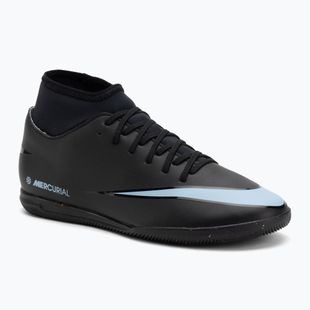 Кросівки футбольні чоловічі Nike Mercurial Superfly 10 Club IC black/ice blue