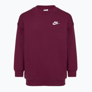 Кофта дитяча Nike Sportswear Club Fleece bordeaux/white