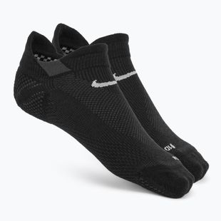 Шкарпетки Nike Running No-Show Wool black/dark smoke grey/light smoke grey