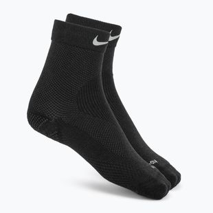 Шкарпетки Nike Running Wool Micro Crew black/dark smoke grey