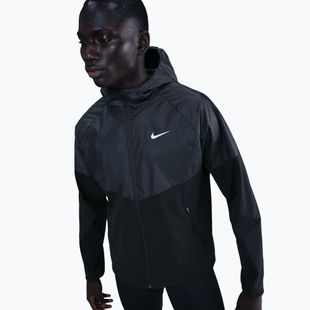 Куртка для бігу чоловіча Nike Miler Repel Winterized black/anthracite