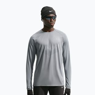 Лонгслів для бігу чоловічий Nike Stride Dri-Fit ADV Smoke Grey