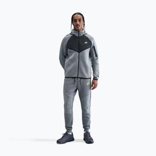 Штани чоловічі Nike Tech Joggers cool grey/cool grey/volt