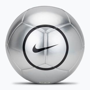 М'яч футбольний Nike Academy T90 Metallic '26 metallic silver/black/black розмір 5