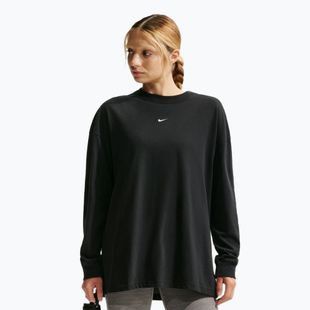 Лонгслів жіночий Nike Dri-Fit black/white