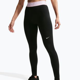 Легінси жіночі Nike Pro Mid-Rise Full black/pink foam/white