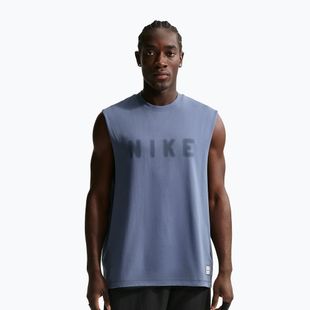 Футболка для тренувань чоловіча Nike Athletic Club Dri-Fit diffused blue/diffused blue