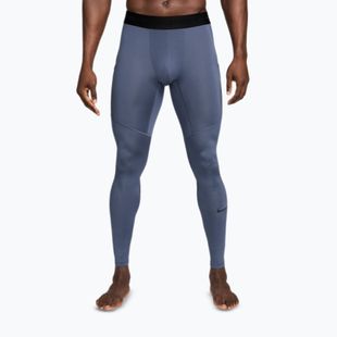 Легінси для тренувань чоловічі Nike Pro Dri-Fit Tight Fitness diffused blue/black