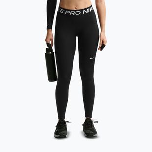 Легінси жіночі Nike Pro Mid-Rise Full black/white
