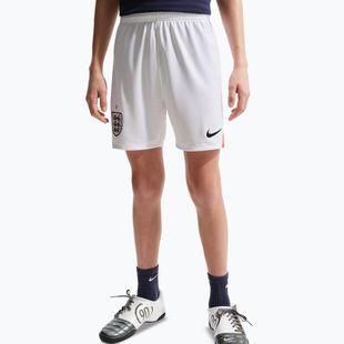 Шорти футбольні дитячі Nike England 2026 Stadium Home white/speed red/obsidian/obsidian