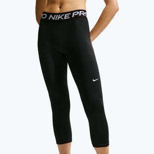 Легінси жіночі Nike Pro Mid-Rise Crop black/white