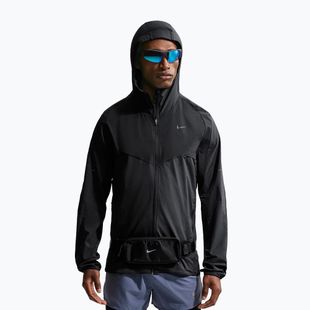 Куртка для бігу чоловіча Nike Stride Dri-Fit black/off noir/black/black