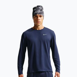 Лонгслів для бігу чоловічий Nike Miler Dri-Fit UV midnight navy