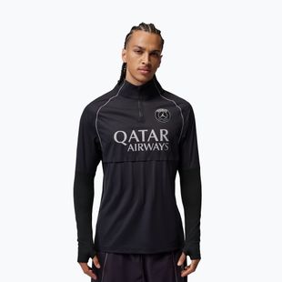 Чоловіча футбольна лонгслівка Nike Paris Saint-Germain Strike Elite SE Aerogami Shell Top black/black/atmosphere grey