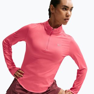 Лонгслів для бігу жіночий Nike Swift Dri-Fit UV 1/4-Zip sea coral